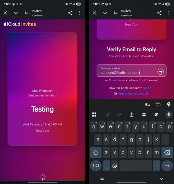 苹果Invites应用跨平台体验,安卓用户实测报告