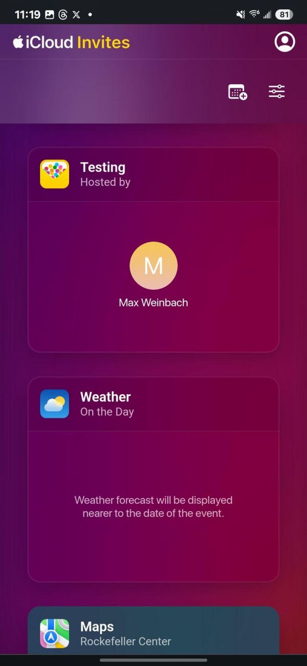 苹果Invites应用跨平台体验,安卓用户实测报告