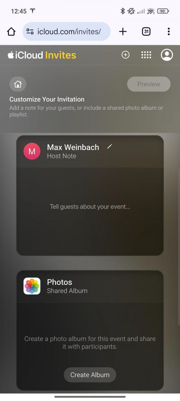 苹果Invites应用跨平台体验,安卓用户实测报告