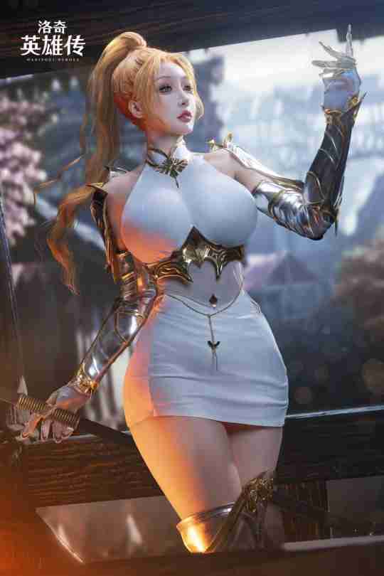 橙发御姐圣骑士！《洛奇英雄传》新角色内文COS美照曝光！
