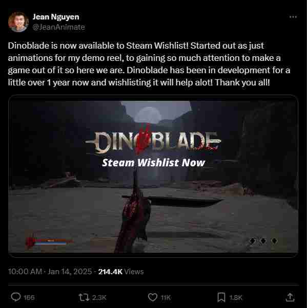 恐龙之刃(Dinoblade):从3D动画到动作角色扮演游戏的华丽蜕变