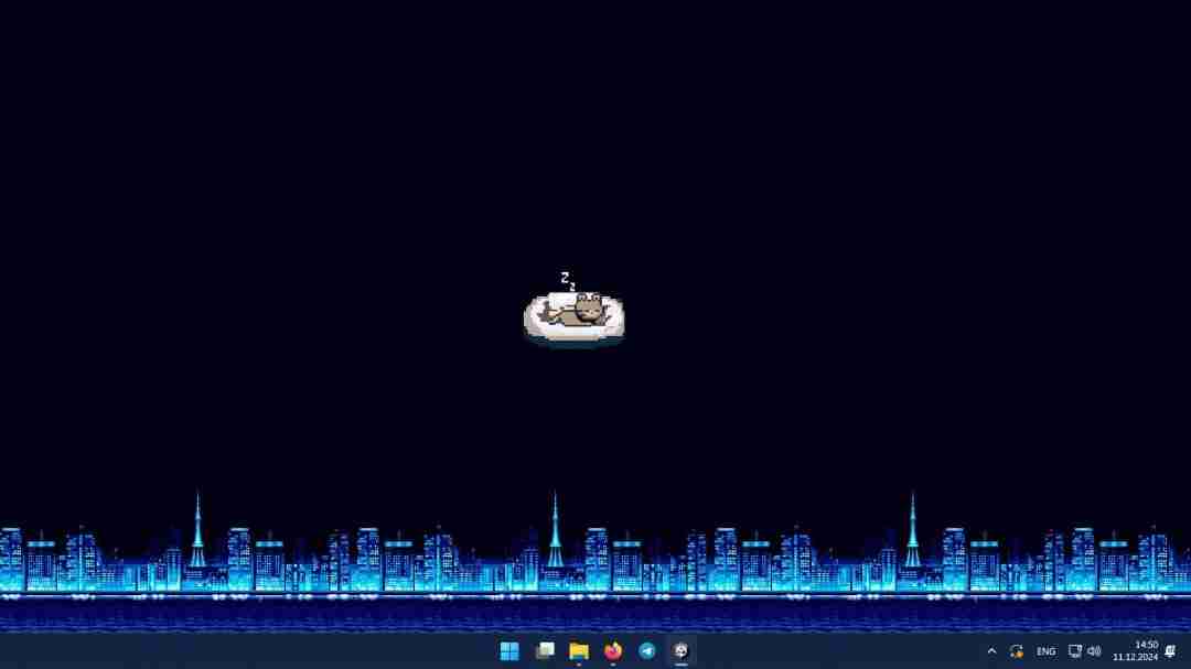 屏幕上的猫 让你的桌面萌起来!