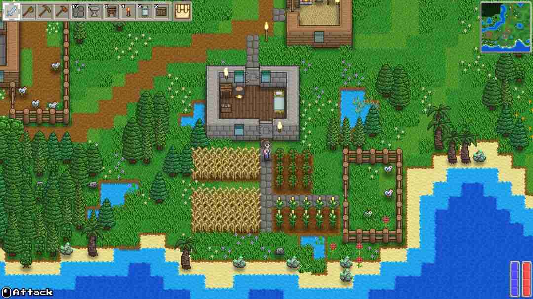 Delverium：像素风沙盒生存冒险游戏，邀你揭开“故障”之谜