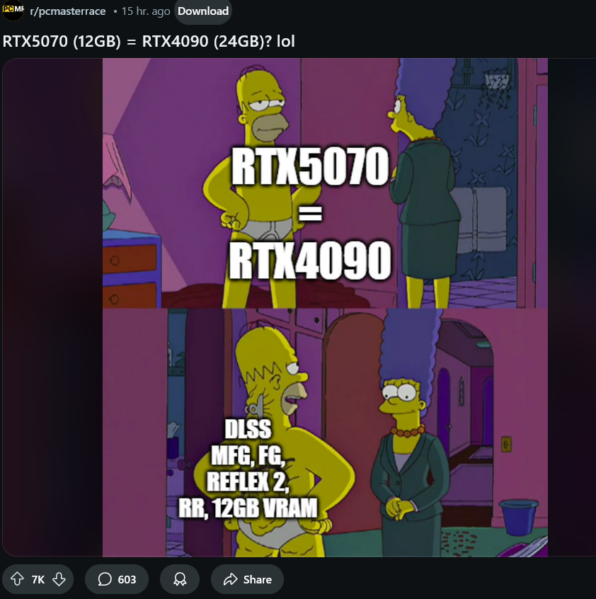RTX 5070与RTX 4090性能对比:DLSS 4多帧生成技术下的真相