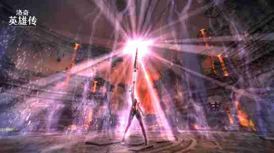 圣枪女骑士!《洛奇英雄传》新角色“内文”技能姿态欣赏!