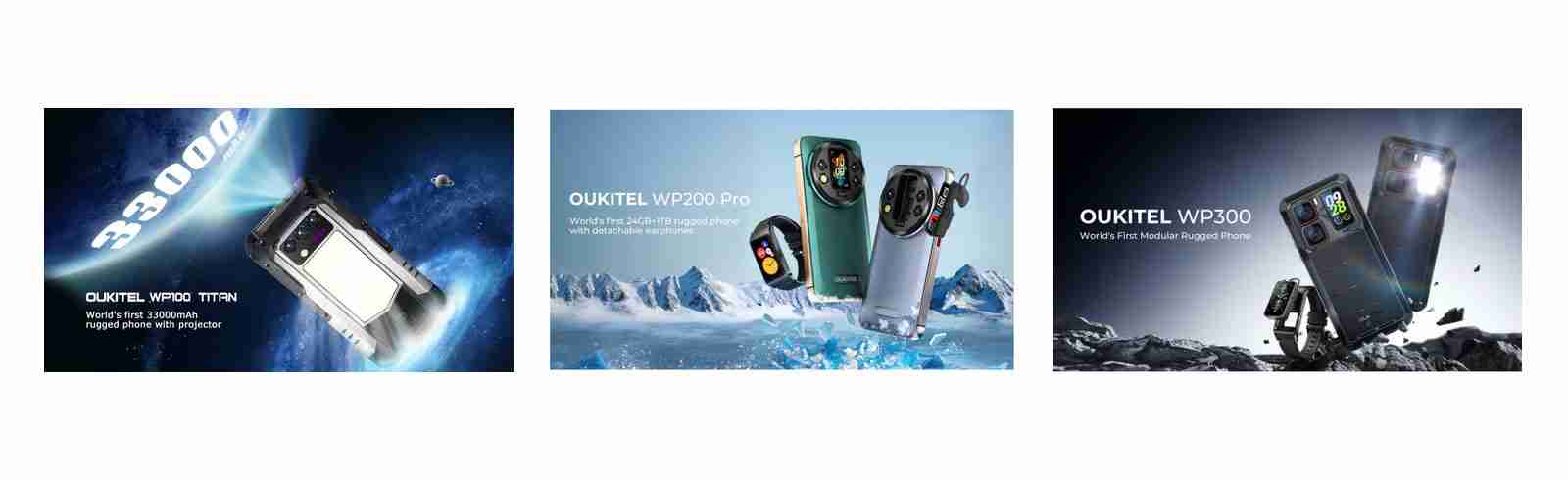 Oukitel发布多款三防手机，WP系列新品亮相，内置特色功能引领潮流