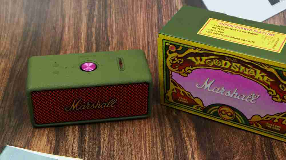 以不一样风格,共迎蛇年:Marshall Emberton III蛇年新春限定艺术家合作款评测