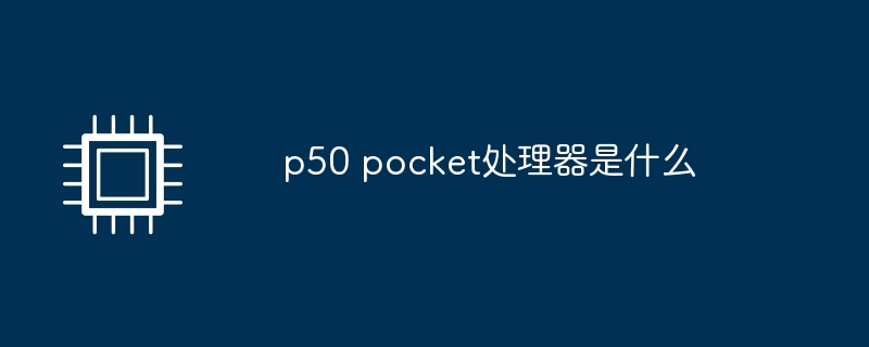 P50 Pocket处理器介绍