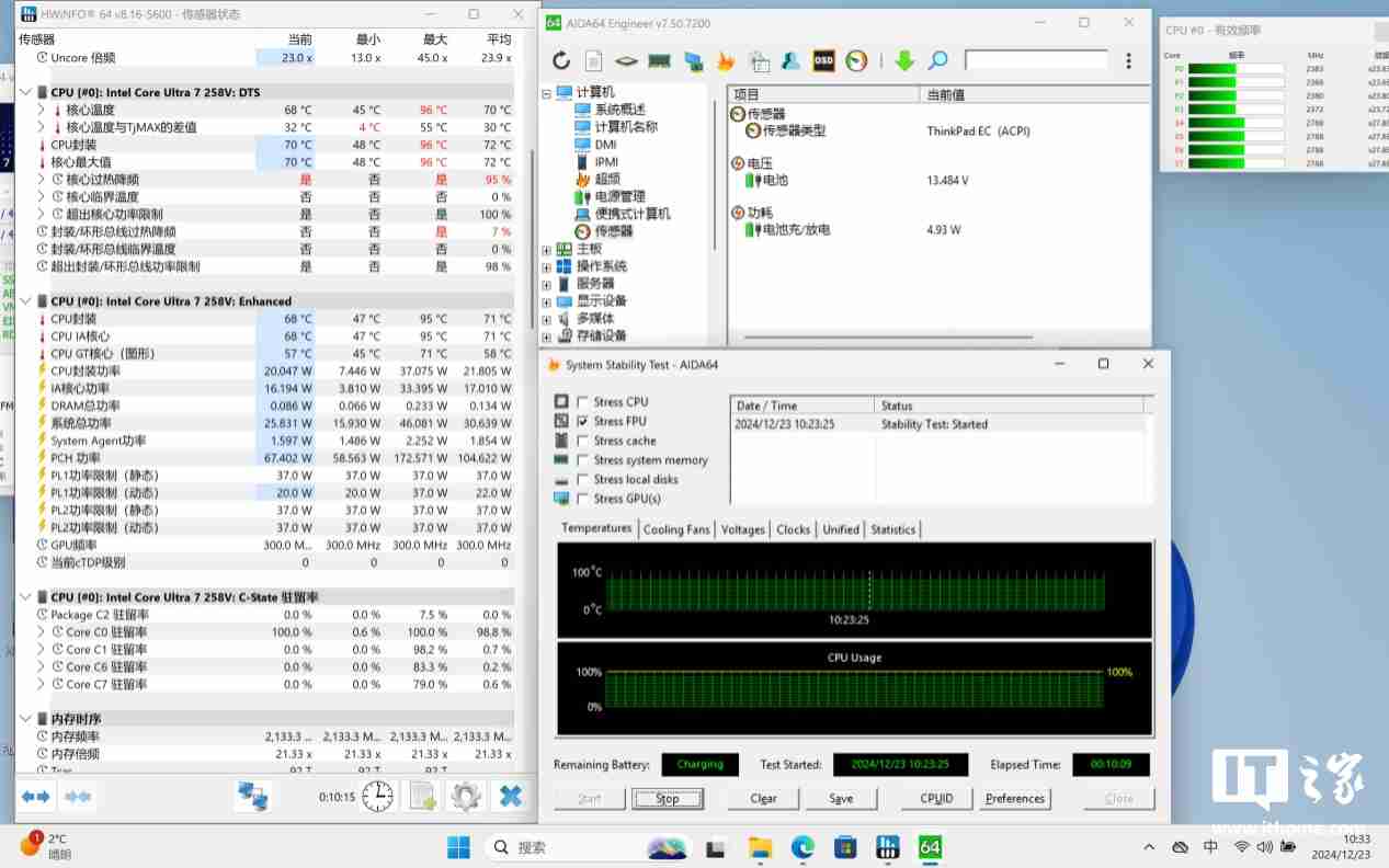 986g 超轻 AI PC 酷睿 Ultra 本,联想 ThinkPad X1 Carbon 2025 Aura 评测