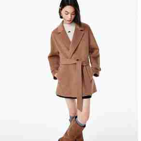 Lily毛呢大衣哪个型号好?Lily毛呢大衣热卖产品推荐