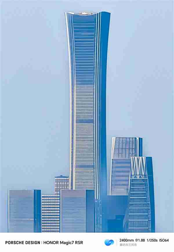赵明晒荣耀Magic7 RSR 保时捷设计100倍长焦样张:非常震撼