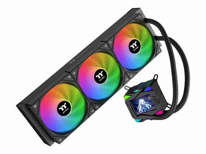 曜越推出钢影 Ultra / PRO 360 带屏一体式水冷散热器,提供黑白双色