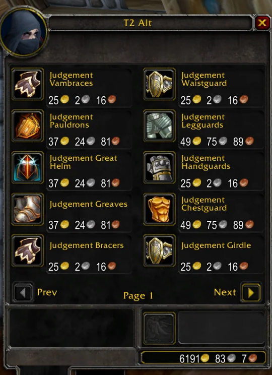 魔兽经典服乌龙事件，神秘NPC出售T2套装，每件仅售25G