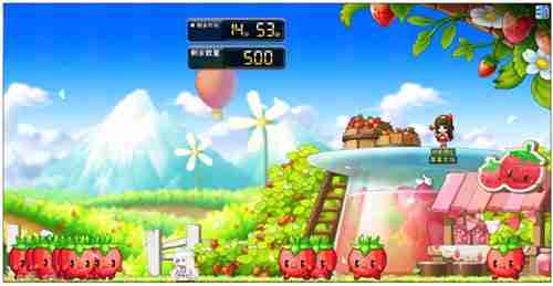 《冒险岛》V212版本可爱上线!惊喜白雪人x品克缤!