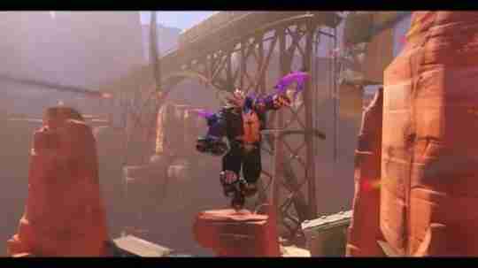 《守望先锋2》新英雄实机公开!可改变地形可爬墙