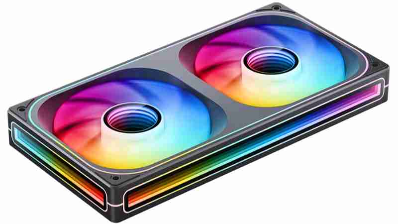 乔思伯推出 ZB 系列无限镜灯效风扇:可选正反叶,多颗装联体设计