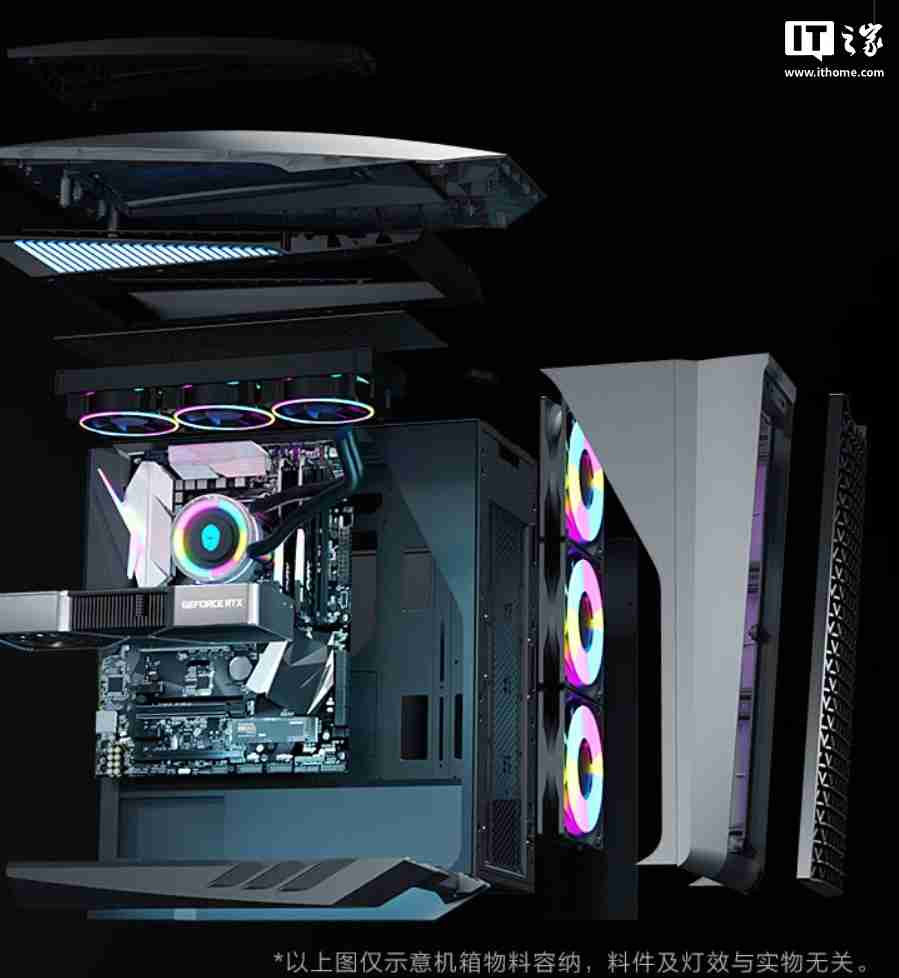 雷神黑武士 Shark 水冷电竞主机上新酷睿 Ultra 版,国补到手价 13699 元起