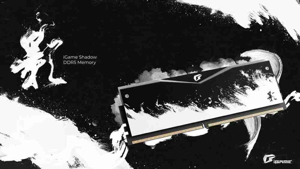 iGame推出新款高频内存“影”,糅合国风水墨语与赛博科技