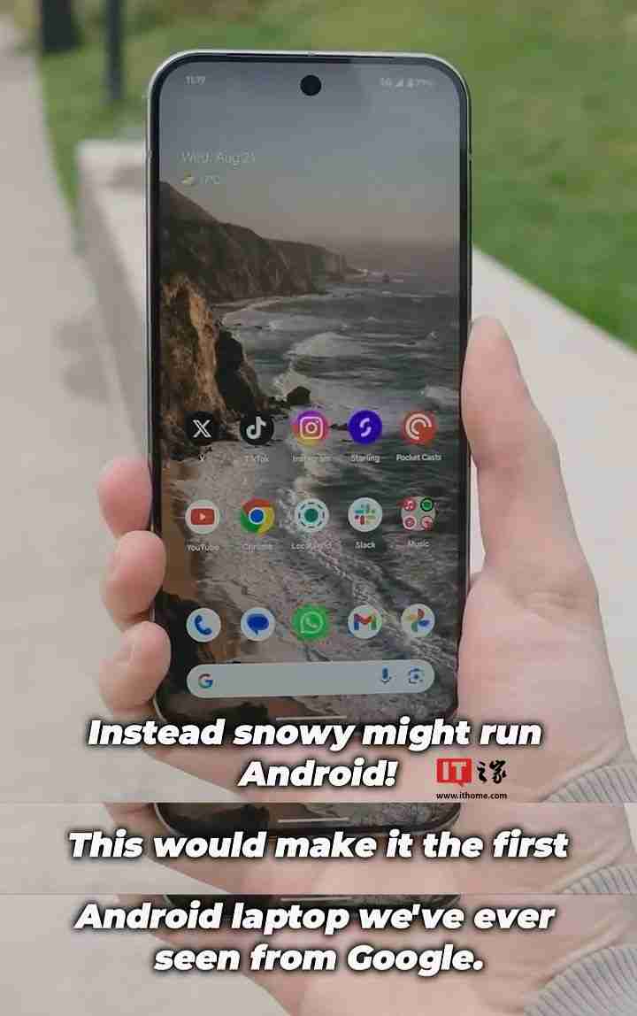 谷歌被曝研发其首款安卓高端笔记本,剑指苹果 MacBook Pro