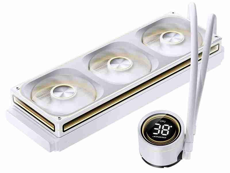 连体吹排风扇 +1:乔思伯推出 TH ARGB 系列一体式水冷散热器