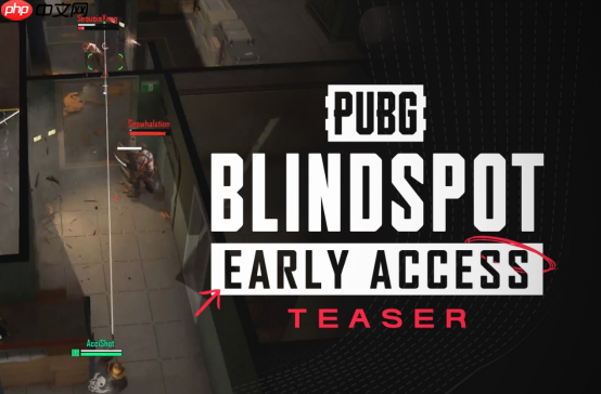 《PUBG:BLINDSPOT》定档2月5日上线抢先体验版