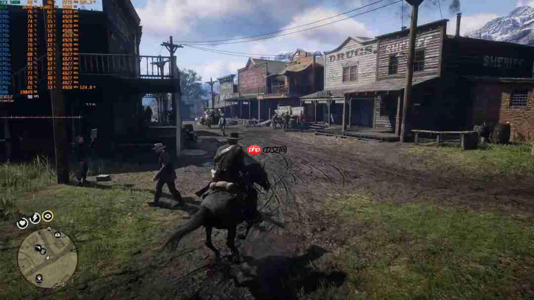 《荒野大镖客2》DLSS 4.5测试 质量模式画质甚至超过了原生分辨率