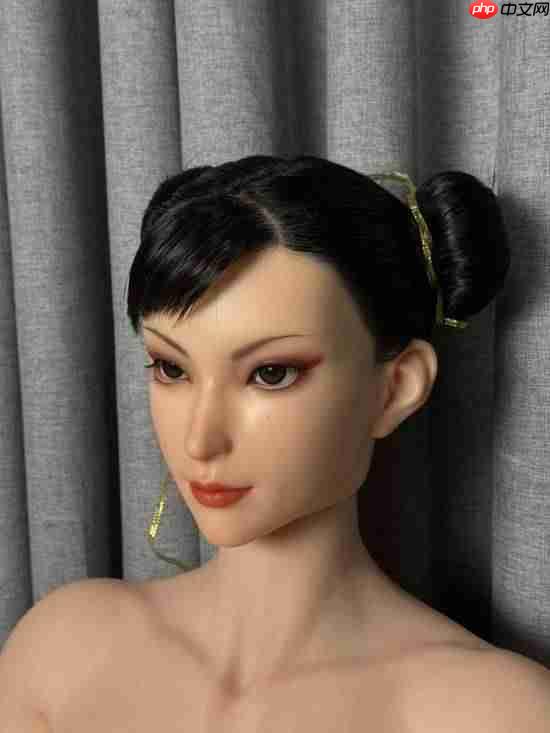 《街头霸王6》春丽等身人偶:硅胶皮肤真实触感