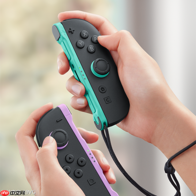 NS2 Joy-Con 2 控制器「浅紫色/浅绿色」将于 2 月 12 日上市