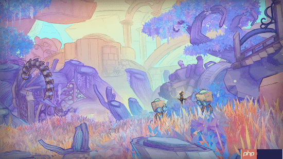 唯美类银河城《秘奥:秘宇奥忆》定档1月21日:水彩手绘风 探索腐朽方舟