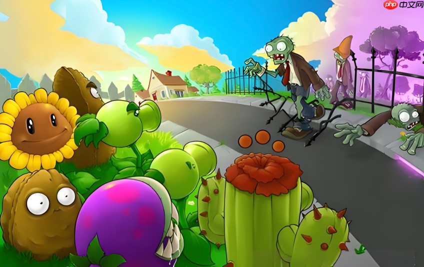 植物大战僵尸小游戏在线畅玩合集，免下载，入口直达