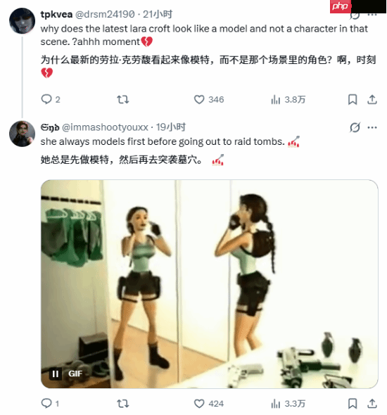 《古墓丽影》劳拉进化图引热议!从纸片人到大美女