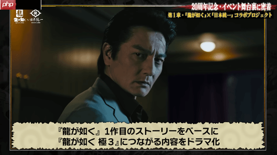 《如龙》x“日本统一”真人日剧拍摄花絮!系列20周年纪念进行时