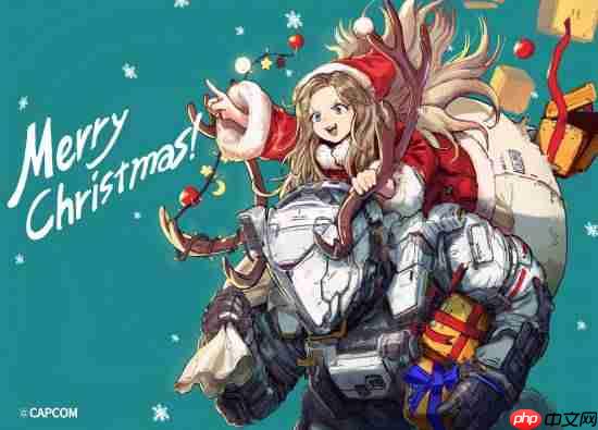圣诞小萝莉可爱捏!卡普空科幻新游《识质存在》发贺图