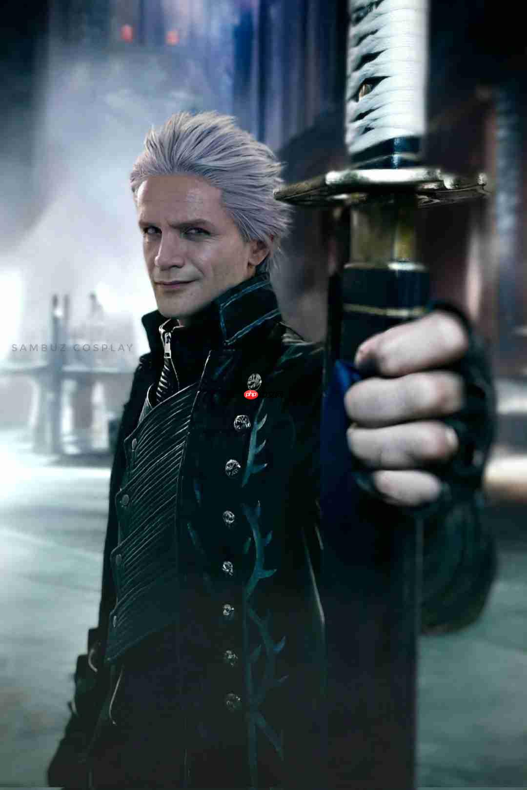 皮衣配圣诞帽!意大利Coser演绎《鬼泣5》圣诞但丁