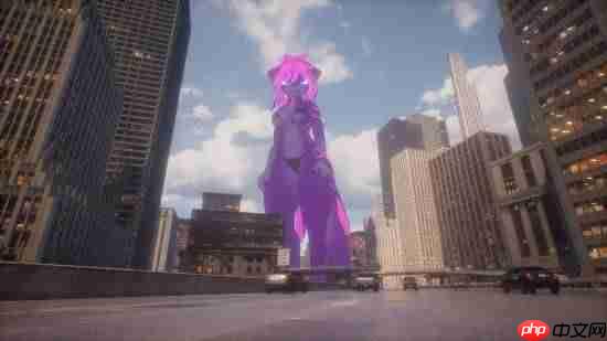 福瑞控在哪?《女巨人游乐场》新截图!紫毛巨人兽耳娘!