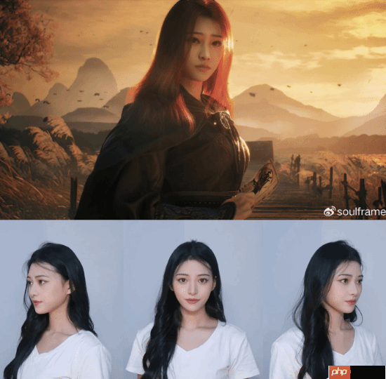 本人超好看!影之刃零女脸模回应:看到游戏形象很开心