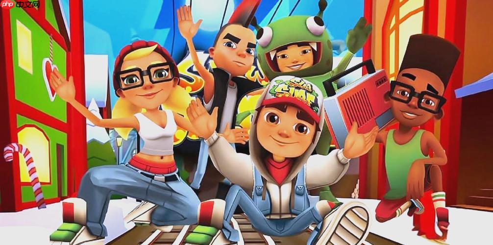 地铁跑酷小游戏，秒进畅玩，一键启动！