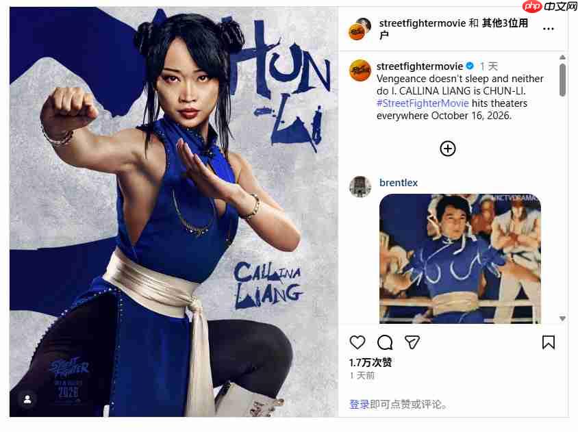 四个春丽,三十年真人改编史:成龙意外成为“天花板”