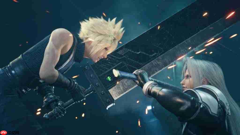 《最终幻想7:重制版》团队曾考虑缩小破坏剑 但因标志性过强作罢