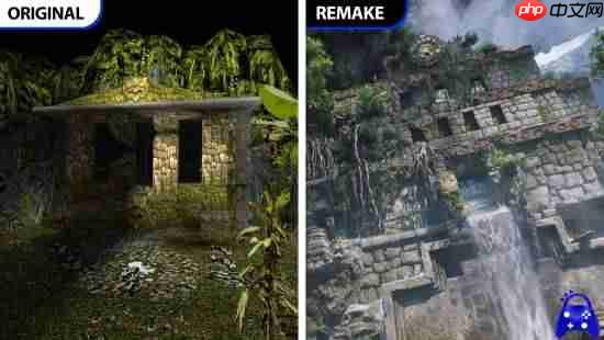 画面爆炸提升！《古墓丽影：亚特兰蒂斯遗迹》对比原版
