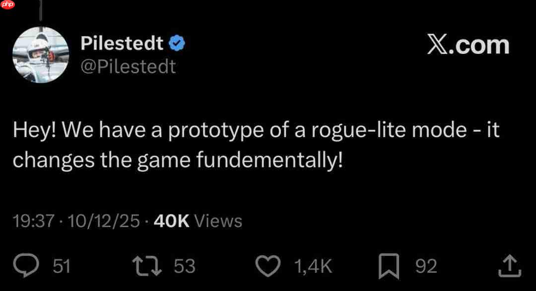 《绝地潜兵2》肉鸽模式开发中 根本上改变玩法