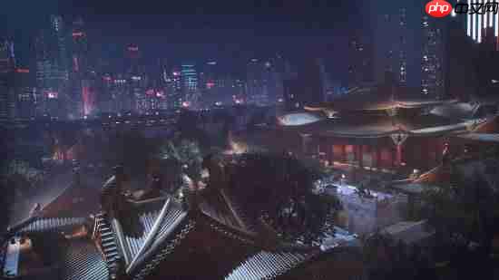 超爽FPS《终极角逐》推出国风新地图!赛博朋克+古典中式建筑