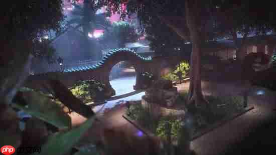 超爽FPS《终极角逐》推出国风新地图!赛博朋克+古典中式建筑