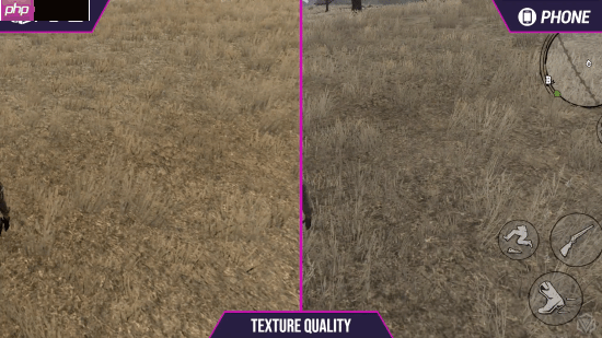 《荒野大镖客》PS3和手机画面对比：你认为谁赢了？