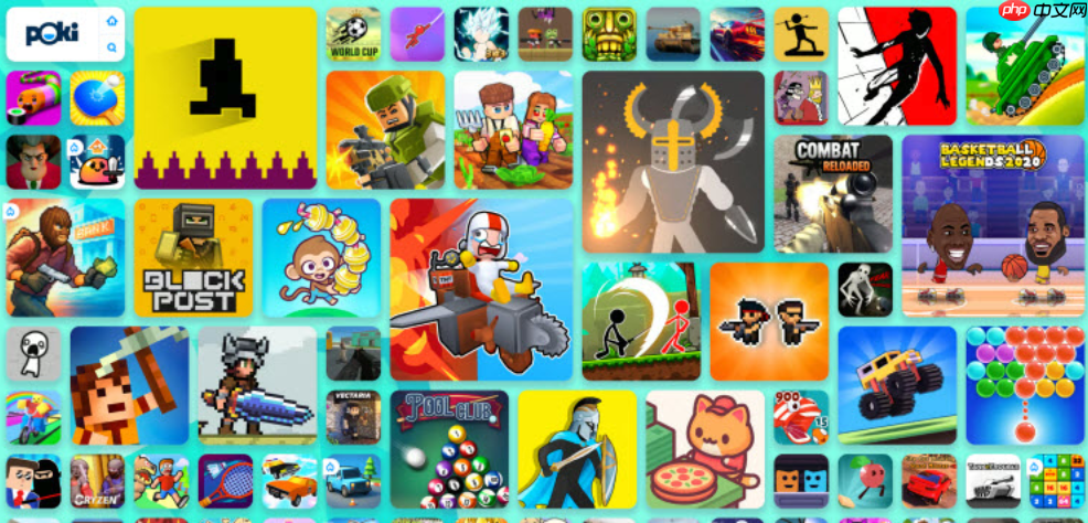 Poki小游戏在线畅玩，无等待秒进游戏中心推荐