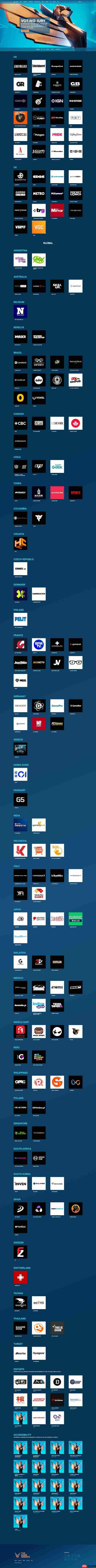 TGA更新评委名单:中国有7家媒体参与投票