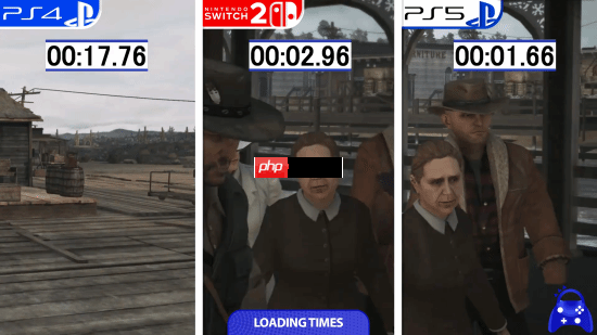 《荒野大镖客》PS4与PS5画面对比：画质略微提升