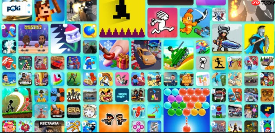 Poki小游戏秒玩专题页，安卓手机即刻畅享游戏乐趣！