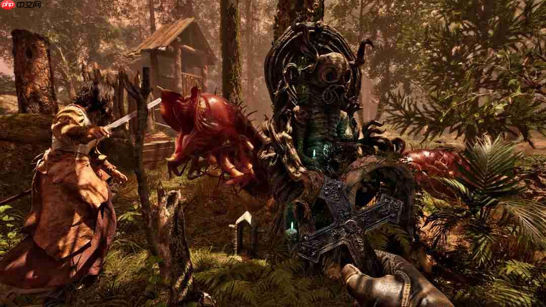 四人合作新游《土丘:克苏鲁凶兆》实机预告