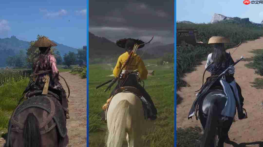 《燕云十六声》《羊蹄山之魂》《刺客信条影》画面对比 谁更强？